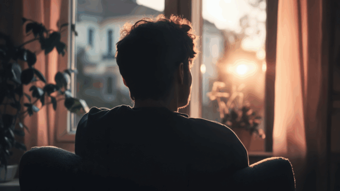 Mann (über Magenta)