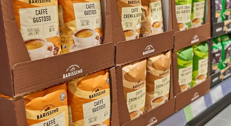 Rohstoffpreise sinken, ALDI gibt weiter: Kaffee-Eigenmarke Barissimo wird günstiger